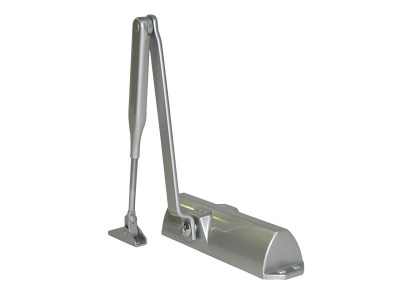 Доводчик DORMA TS-68(S), до 90 кг (EN4, 1250), серебристый, 2-х скоростной, в комплекте с рычагом
