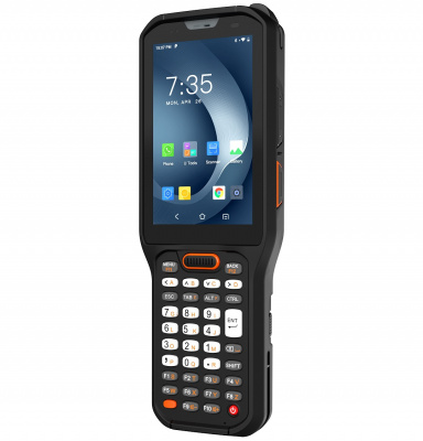 Терминал сбора данных Urovo RT40 (Android 10 / 1.8 Ghz, 8xCore, Qualcomm SD 636 / 4G (LTE) / 4 + 64 GB / Zebra SE4750 SR / 38 клавиш / Подогрев экрана