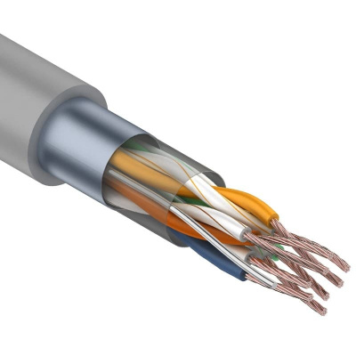 Кабель FTP 4PR 24AWG, CAT5e (бухта 305 м) REXANT