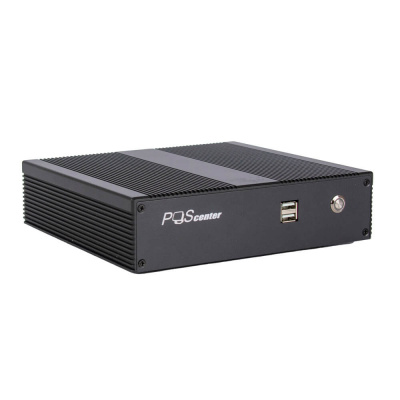 POS-компьютер POSCenter Z1 (J1900, 2.0GHz, RAM 4Gb, SSD 128Gb, 2 VGA, 6*COM, 8*USB, 2*PC/2, LAN) funless c возможностью крепления на стену