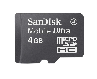 Карта памяти MicroSD 4Gb Sandisk
