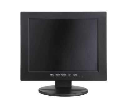 Монитор Poscenter 10" TFT LED (VGA) (800х600, 4:3, кабель 3,0 м, подставка, черный)